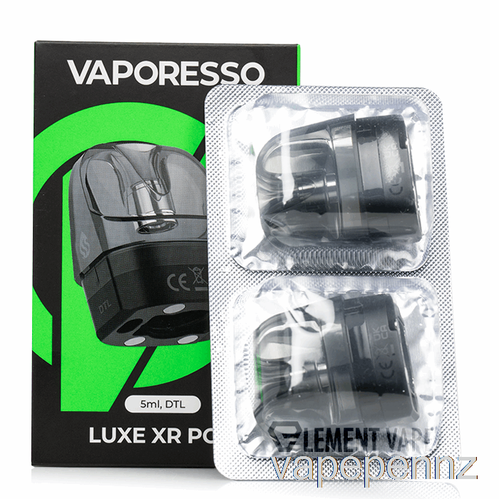 Vaporesso LUXE XR Replacement Pods 5mL DTL Pods VAPE NZ